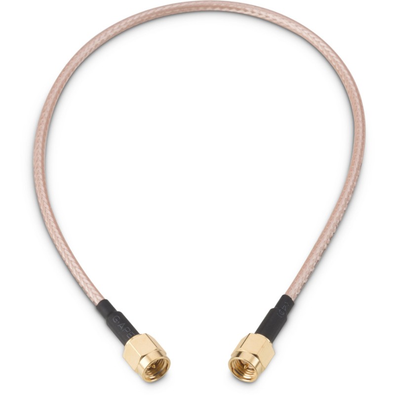 10 pcs - Wurth Elektronik Male SMA to Male SMA Coaxial Cable, 152.4mm, RG316 Coaxial, Terminated