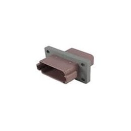 1 pcs : DT04-12PD-L012 - Automotive Connectors REC, 12P, BRN, N, FLANGE, D