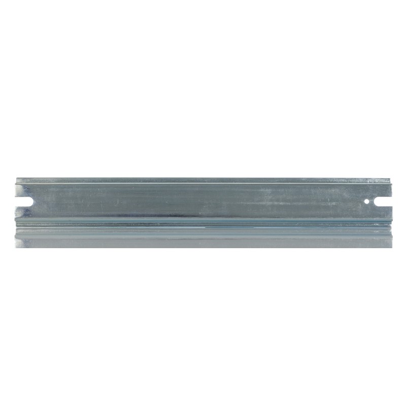 1 pcs - RS PRO Steel Unperforated DIN Rail, Top Hat Compatible, 262mm x 35mm