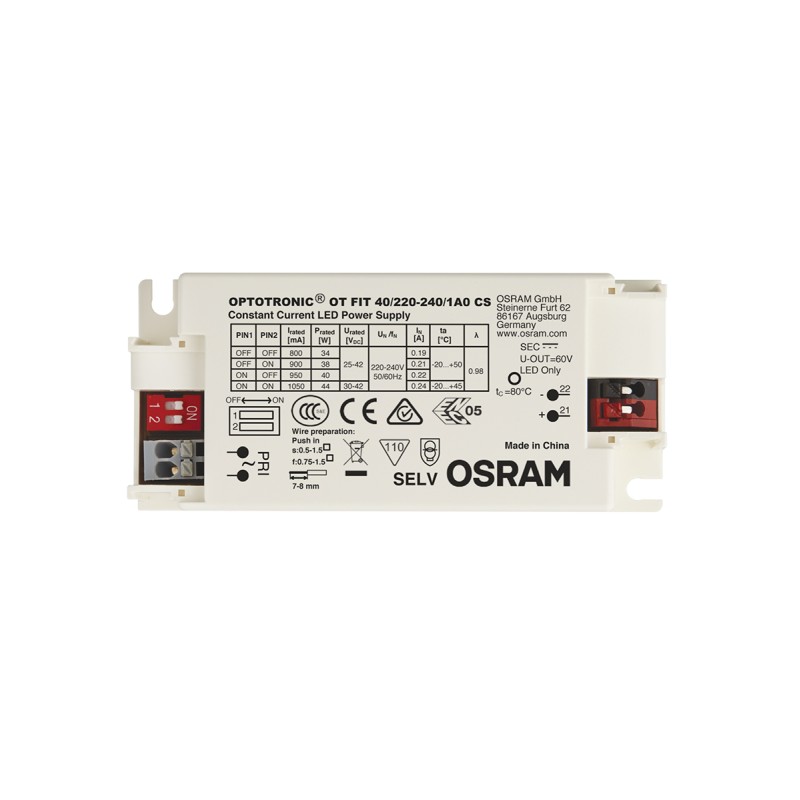 1 pcs - Osram LED Driver, 42V Output, 21W Output, 500mA Output