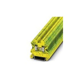 1 pcs : 3044092 - DIN Rail Terminal Blocks UT 2.5-PE GROUND TERM BLOCK