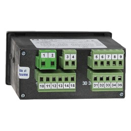 1 pcs - Simex LED Digital Panel Multi-Function Meter for Current, Voltage, 90.5mm x 43mm