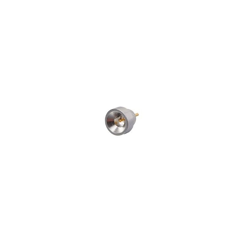 1 pcs : 73420-0394 - RF Connectors / Coaxial Connectors 50 Ohms SMP-MAX Plug Straight Tri-metal Plated Body Press-Fit Panel mnt 