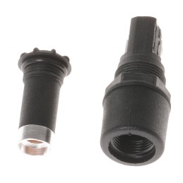 1 pcs - Bulgin 10A Panel Mount Fuse Holder for 5 x 20mm Fuse, 1P, 250V ac