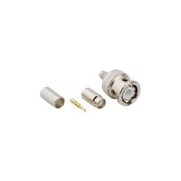 1 pcs : 031-5800 - RF Connectors / Coaxial Connectors STRAIGHT CRIMP PLUG RG58 141 LMR195 7806