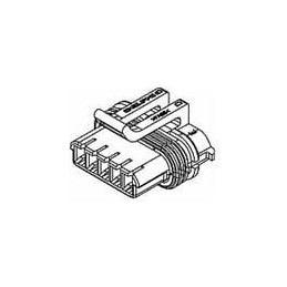 1 pcs : 12186057 - Automotive Connectors 5P FM BLK CONN ASSY MP 150.2 SERIES