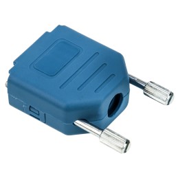 5 pcs - MH Connectors MHDPPK-SLIM Series Polyamide D Sub Backshell, 9 Way, Strain Relief