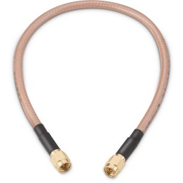 10 pcs - Wurth Elektronik Male SMA to Male SMA Coaxial Cable, 152.4mm, RG142 Coaxial, Terminated