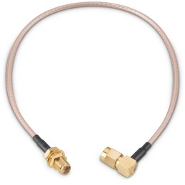 10 pcs - Wurth Elektronik Male SMA to Female SMA Coaxial Cable, 304.8mm, RG316 Coaxial, Terminated