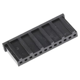 1000 pcs - TE Connectivity, AMPMODU MOD II Female Connector Housing, 2.54mm Pitch, 12 Way, 1 Row