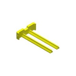 1 pcs : 33252407 - Automotive Connectors LOCK SECONDARY COMB YELLOW