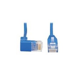 1 pcs : N204-S02-BL-DN - Ethernet Cables / Networking Cables 2FT SLMCT6 90DEG DWN,180DEG