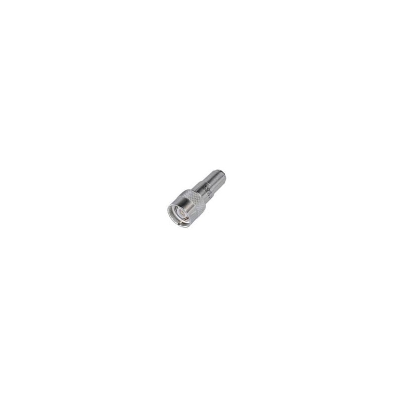 1 pcs : CP782 - RF Connectors / Coaxial Connectors BNC STRT CRIMP PLUG 2-PIECE RG59 RG62