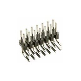 1 pcs : M20-9741746 - Headers & Wire Housings 17+17 DIL HORIZONTAL PIN HEADER TIN