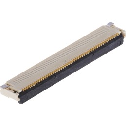 5 pcs - Omron, XF2M 0.5mm Pitch 50 Way Right Angle Female FPC Connector, Top and Bottom Contact