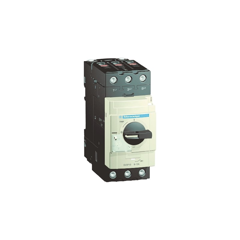 1 pcs - Schneider Electric TeSys Thermal Circuit Breaker - GV3 3 Pole 690V Voltage Rating DIN Rail Mount, 18A Current Rating