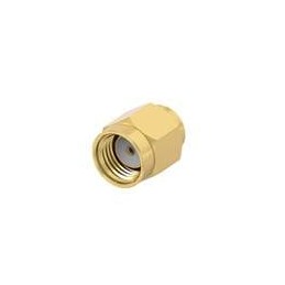 1 pcs : 2467942-1 - RF Terminators RP-SMA PLUG 18 GHz, 2W, 50 Ohm, Gold