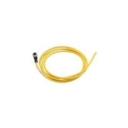 1 pcs : 21350400517020 - Sensor Cables / Actuator Cables M12 A-code 5-pin Angled female to open end, 2m, PVC yellow jacket