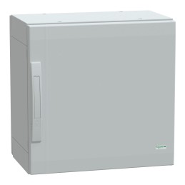 1 pcs - Schneider Electric Thalassa PLA Series PET Single-Door-Door Floor Standing Enclosure, Opaque Door, IP65, 500 x 500 x