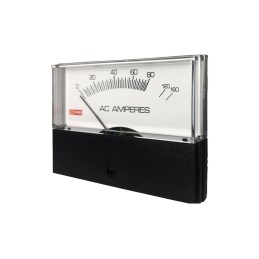 1 pcs - RS PRO Analogue Panel Ammeter 10 (Input) A, 160 (Scale) A AC, 76mm x 74mm, ±1.5 %