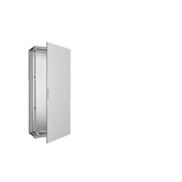 1 pcs - Rittal VX Series Sheet Steel Single-Door-Door Floor Standing Enclosure, Opaque Door, IP55, 799 x 408 x 1808mm