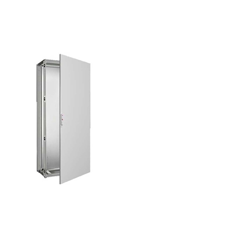 1 pcs - Rittal VX Series Sheet Steel Single-Door-Door Floor Standing Enclosure, Opaque Door, IP55, 799 x 408 x 1808mm