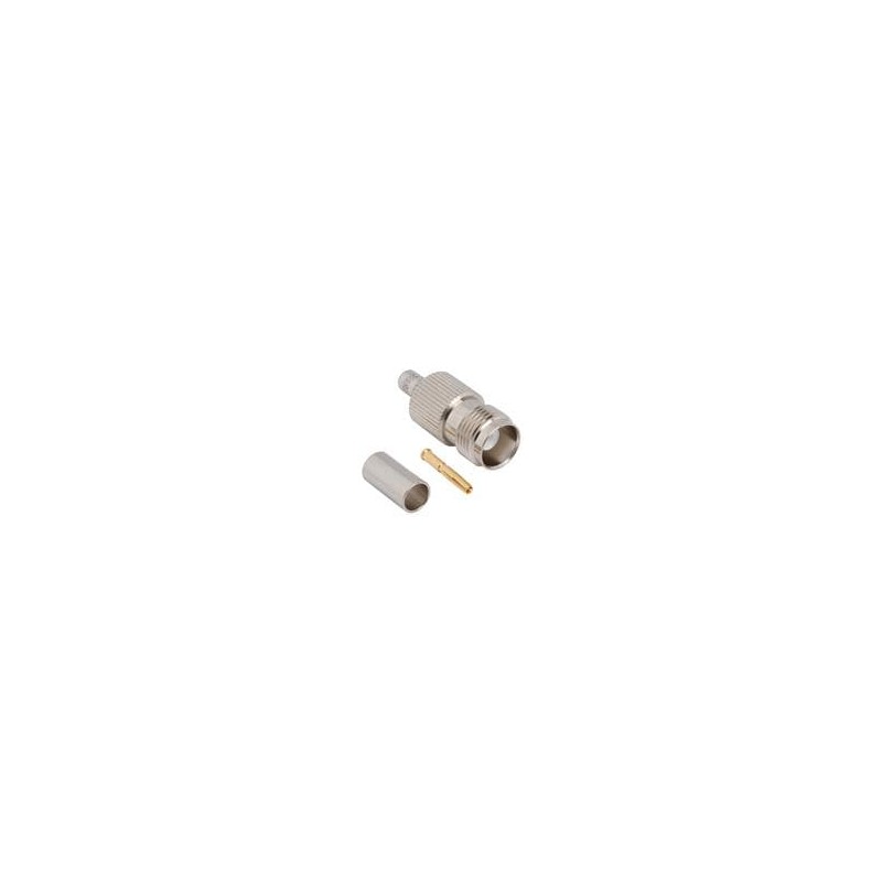1 pcs : 031-2374-RFX - RF Connectors / Coaxial Connectors CRIMP JACK FOR RG-58
