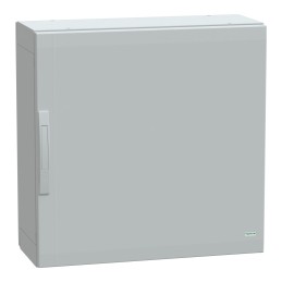 1 pcs - Schneider Electric Thalassa PLA Series PET Single-Door-Door Floor Standing Enclosure, Opaque Door, IP65, 750 x 750 x