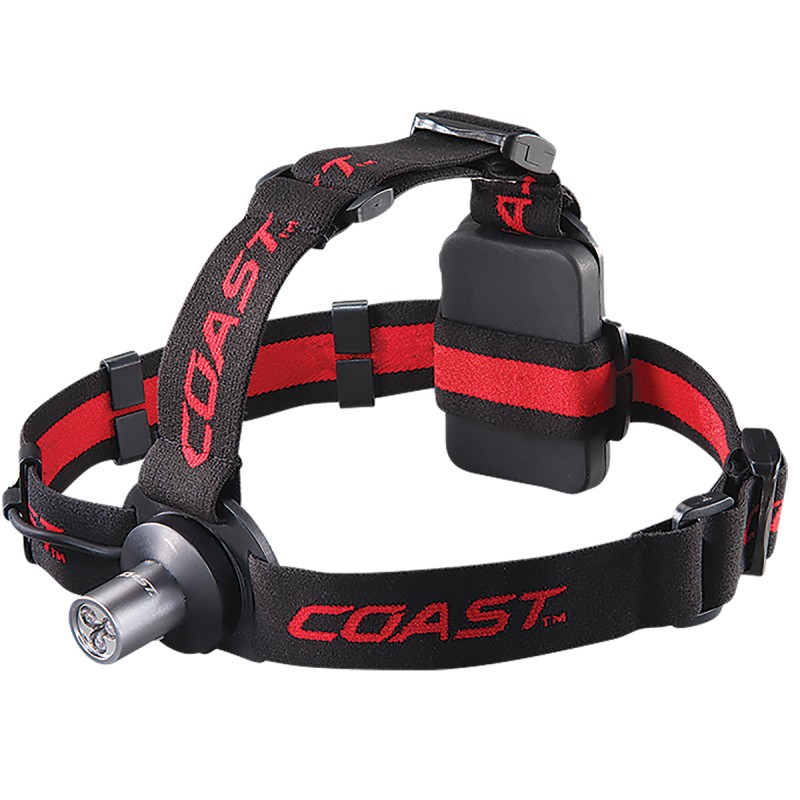 1 pcs - Coast LED Head Torch 100 lm, 39 m Range