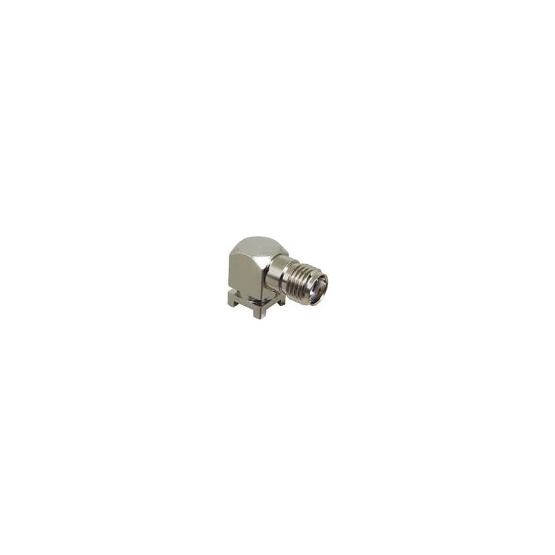 1 pcs : CONSMA002-SMD - RF Connectors / Coaxial Connectors SMA Female Right Angle Surface Mount