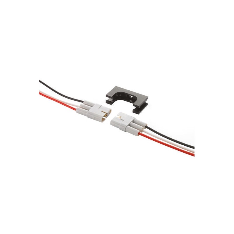 2 pcs - EDAC 3 Way Male 520 Unterminated Wire to Board Cable, 1m