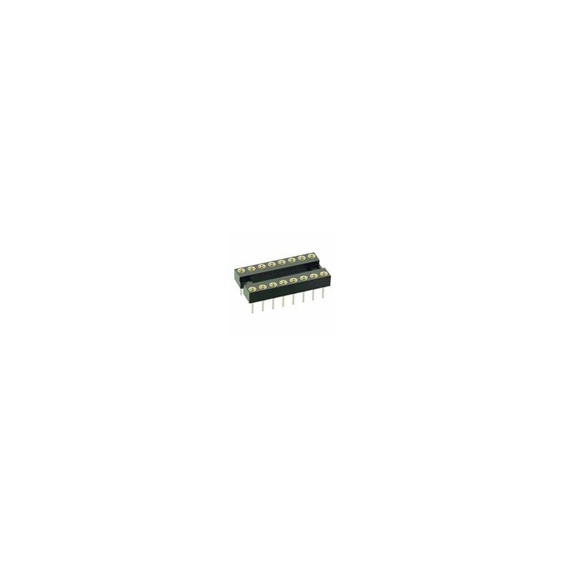 1 pcs : D2840-42 - IC & Component Sockets 40P DR IC SCKT ASSY 2.54MM PITCH