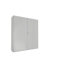 1 pcs - Rittal SE Series Sheet Steel Double-Door-Door Floor Standing Enclosure, Opaque Door, IP55, 1600 x 400 x 1800mm
