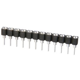 5 pcs - 32 Way HARWIN Vertical Through Hole 2.54mm SIL Socket, Solder, 1A