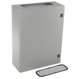 1 pcs - Schneider Electric Spacial CRN Series Steel Wall Box, IP66, 800 mm x 600 mm x 250mm