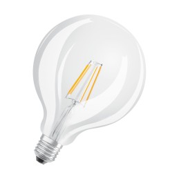 1 pcs - Osram PARATHOM Classic E27 LED GLS Bulb 4 W(40W), 2700K, Warm White, Ball shape