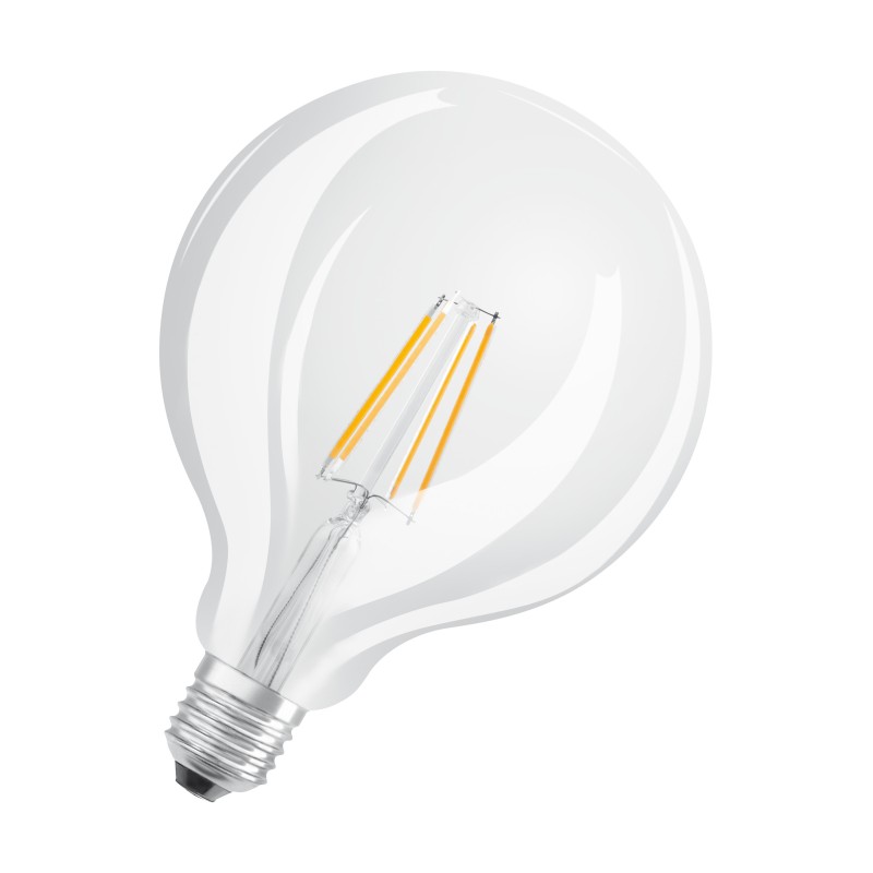 1 pcs - Osram PARATHOM Classic E27 LED GLS Bulb 4 W(40W), 2700K, Warm White, Ball shape