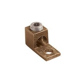 1 pcs : PNL-4-C - Terminals Copp MECH Lug 1 Hole Straight