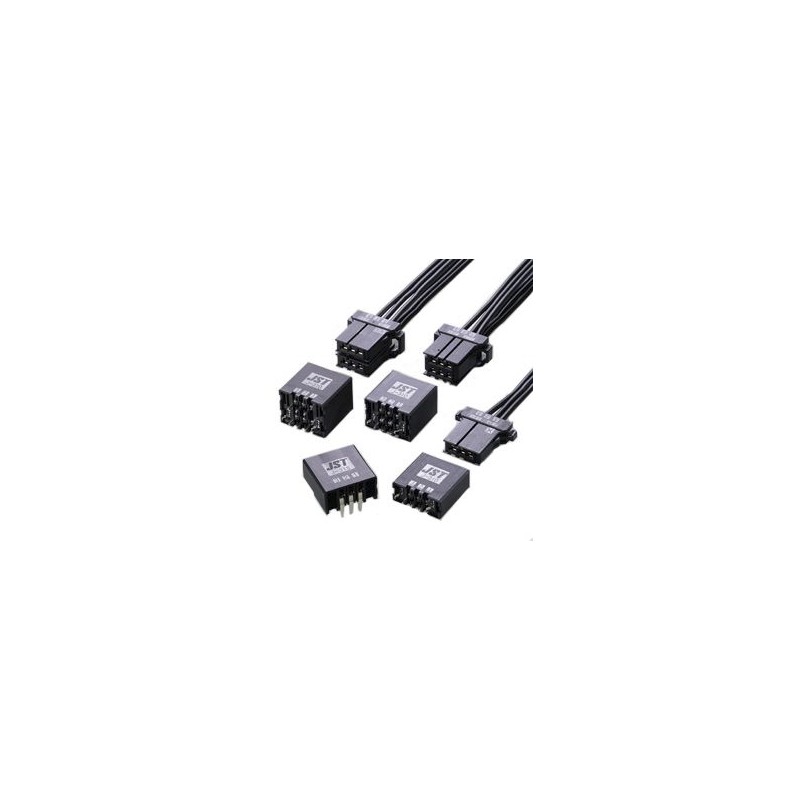 5 pcs - JST JFA J300 Series Top Entry Through Hole PCB Header, 4 Contact(s), 3.81mm Pitch, 1 Row(s), Shrouded