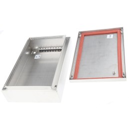 1 pcs - Rose Stainless Steel Enclosures Series Stainless Steel Wall Box, IP66, 200 mm x 300 mm x 81mm