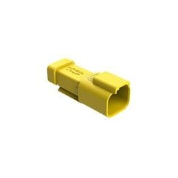 1 pcs : AT04-2P-R120YEL - Automotive Connectors 2-WAY RCPT 120 Ohm YELLOW RESISTOR