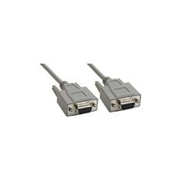 1 pcs : CS-DSNULW29FF-005 - D-Sub Cables CABLE DB9F/F NULL MDM 5