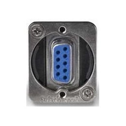 1 pcs : EHDB9FFB - D-Sub Adapters & Gender Changers EH SERIES DB9 FEM-FE