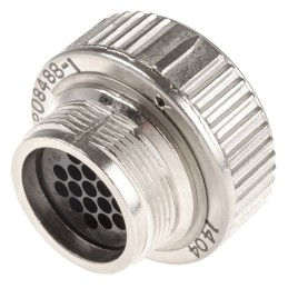 10 pcs - TE Connectivity Circular Connector, 16 Contacts, Cable Mount, Plug, Female, CMC Series 1 Series