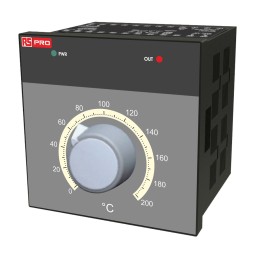 1 pcs - RS PRO Panel Mount On/Off Temperature Controller, 72 x 72mm 1 Input, 1 Output Relay, 230 V Supply Voltage ON/OFF