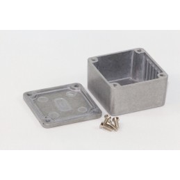 1 pcs - Hammond 1590 Series Die Cast Aluminium Enclosure, IP54, 51 x 51 x 31mm