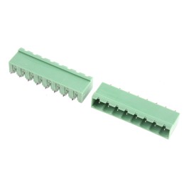 5 pcs - Phoenix Contact 5.08mm Pitch 8 Way Pluggable Terminal Block, Header, Solder Termination