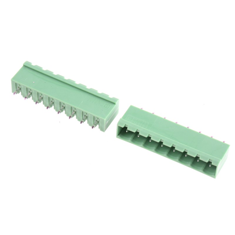 5 pcs - Phoenix Contact 5.08mm Pitch 8 Way Pluggable Terminal Block, Header, Solder Termination