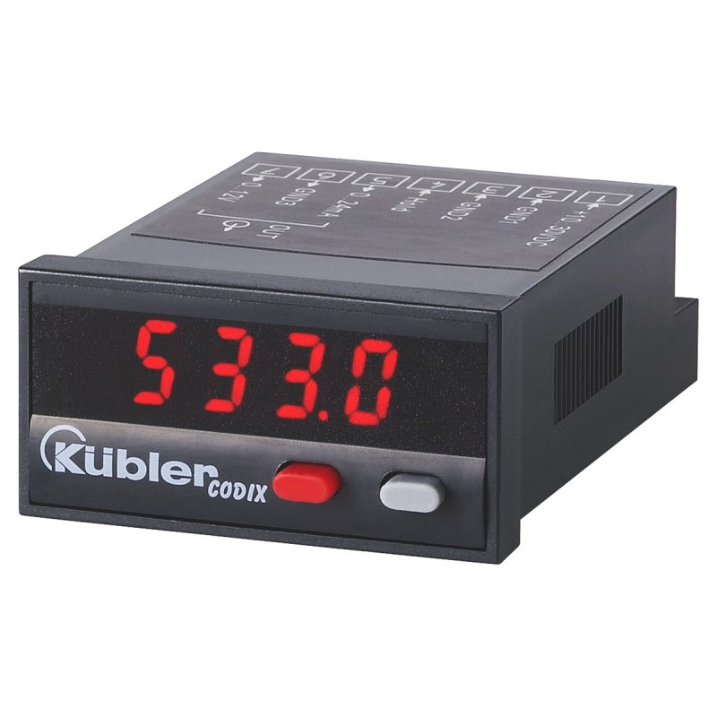 1 pcs - Kübler CODIX 533 On/Off Temperature Controller, 48 x 24mm, 10 - 30 V dc Supply Voltage