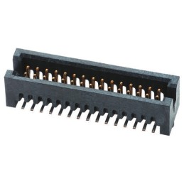 5 pcs - Samtec TFM Series Straight Surface Mount PCB Header, 20 Contact(s), 1.27mm Pitch, 2 Row(s), Shrouded